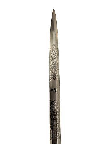 Paul Weyersberg Luftwaffe Etched Model 2 dagger - Rare original or fake? (Ignore previous thread)
