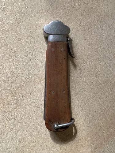 Luftwaffe Gravity Knife 1st model - please help to determine authenticity and value