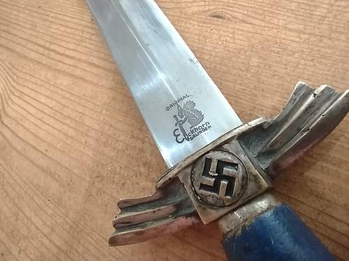 Real or Fake? Glider Pilots Dagger