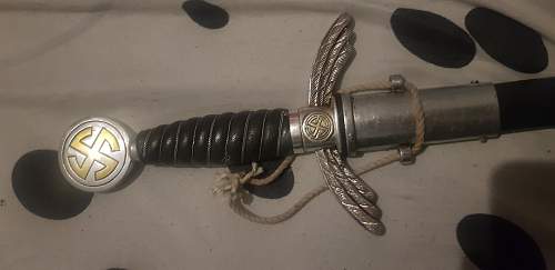 Bought a Luftwaffe officers sword. Is it real or a reproduction's