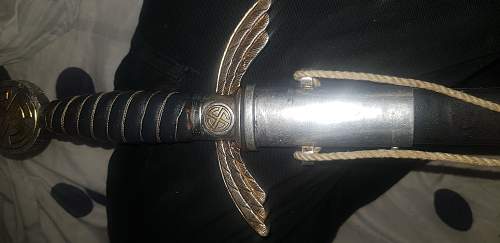 Bought a Luftwaffe officers sword. Is it real or a reproduction's