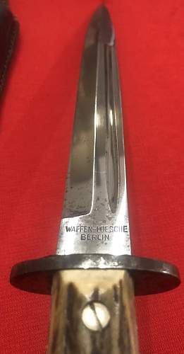 Luftwaffe forestry knife Waffen-Loesche Ch. A. W.