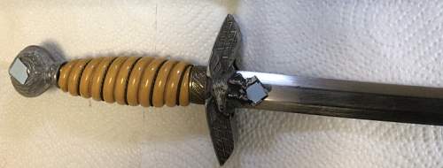 Luftwaffe dagger unmarked real or fake ?