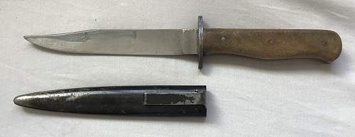 Luftwaffe trench knife