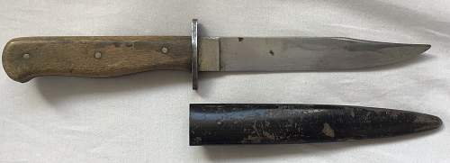 Luftwaffe trench knife