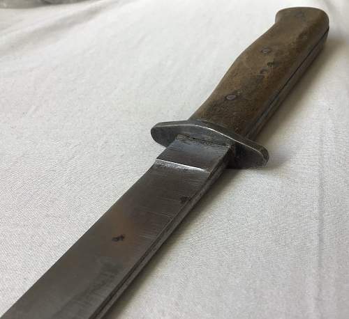 Luftwaffe trench knife