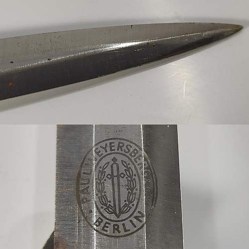 Luftwaffe dagger real or fake