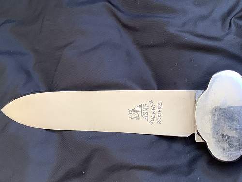 Fallschirmjager gravity knife