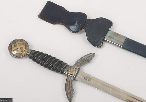 Luftwaffe sword P.WEYERSBERG