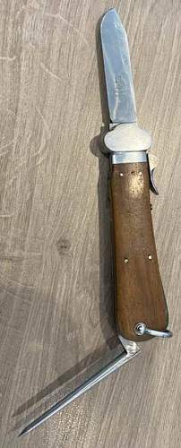 Ww2 paratroopers gravity knife