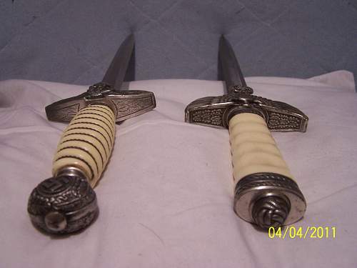 Real or repro Daggers?  A Luft &amp; another it appears.