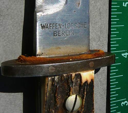 Luftwaffe Forestry NCO Dagger