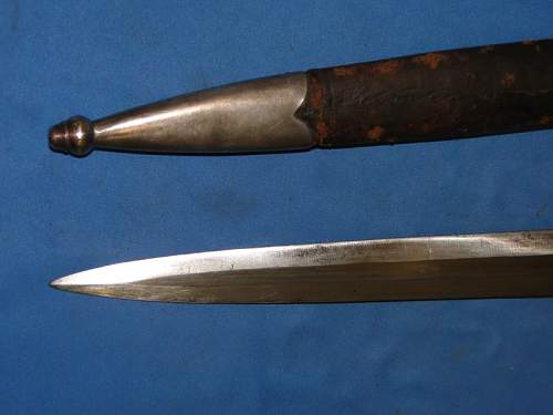 1st pattern Luftwaffe dagger help