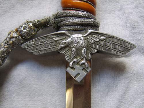2nd pattern Luftwaffe dagger by Horster