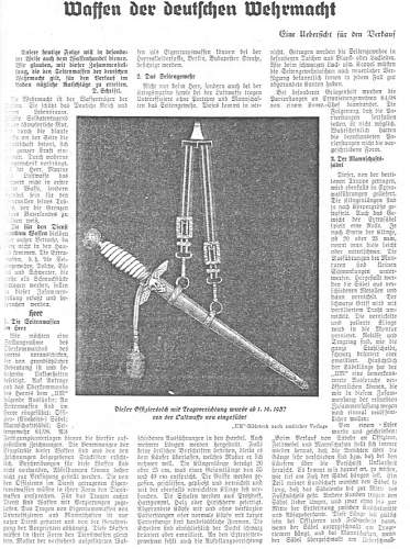 First Model Luftwaffe Dagger