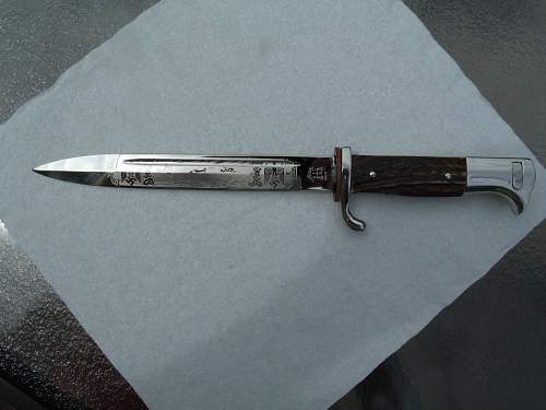 Need Advice: To trade or not to trade my DLV Dagger for this Stag Luftwaffe Etched Bayonet?