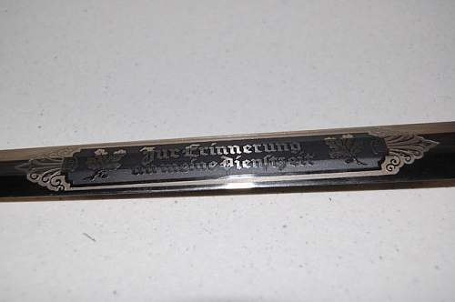 1st Model Luftwaffe dagger from classifieds for discussion