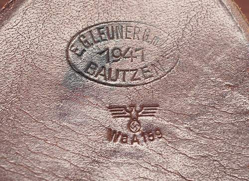 Luftwaffe stamp, question