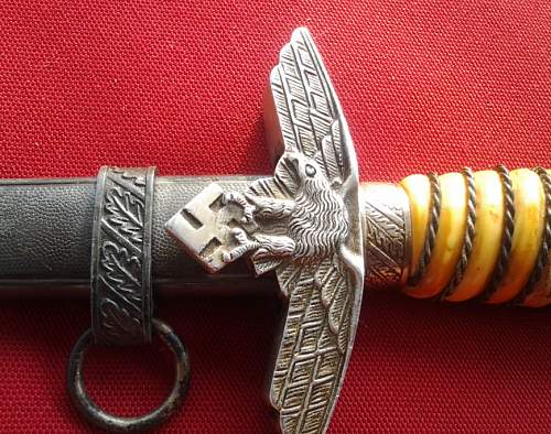 LW officer dagger...recent pick part of a cahe of 4