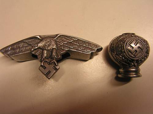 NEED HELP Luftwaffe dagger pommel and crossguard