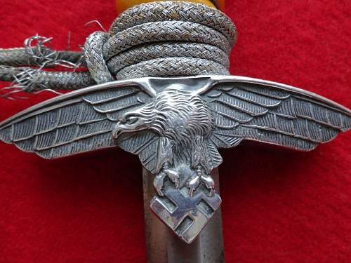 NEED HELP Luftwaffe dagger pommel and crossguard
