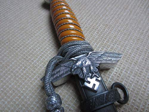 NEED HELP Luftwaffe dagger pommel and crossguard
