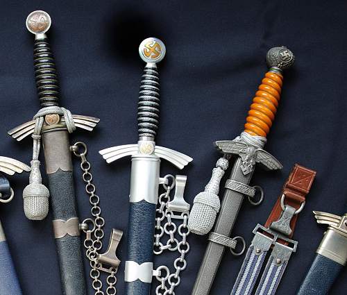 Luftwaffe daggers collection