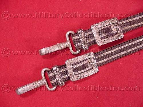 Near Perfect Luftwaffe Dagger Hanger Reproductions