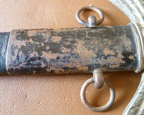 Luftwaffe Sword Scabbard ID or Opinions Please