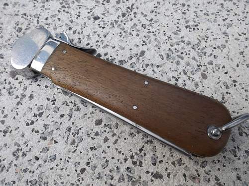 Mint Fallschirmjager Kappmesser, 1st model Gravity Knife by SMF