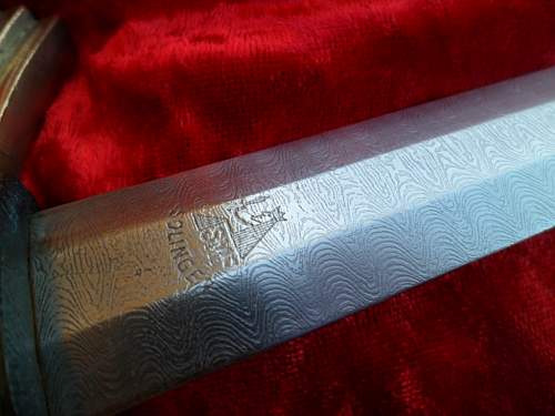 1st pattern Luftwaffe Damascus dagger??