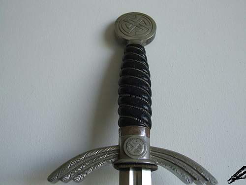 Luftwaffe sword Klass marked - ask for help