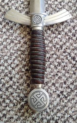 1st model Luftwaffe dagger Paul Seilheimer - ask for help