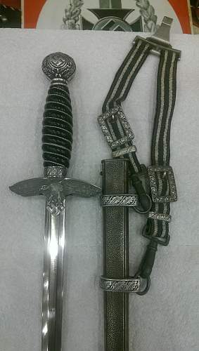 Luftwaffe funeral dagger