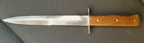 Luftwaffe fighting knife for review