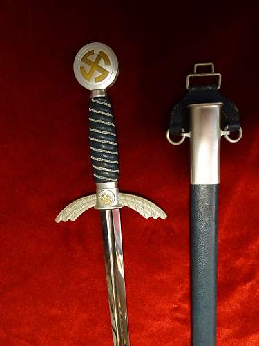 New Alloy Luftwaffe sword pickup