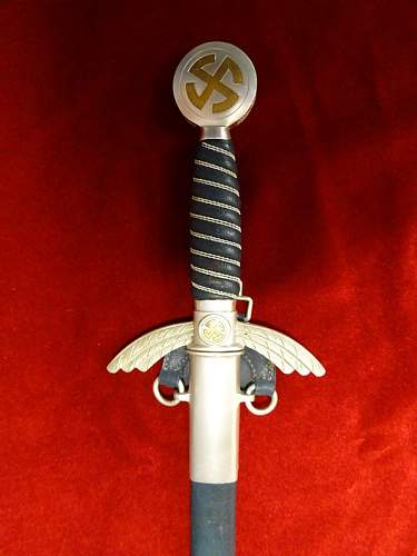 New Alloy Luftwaffe sword pickup