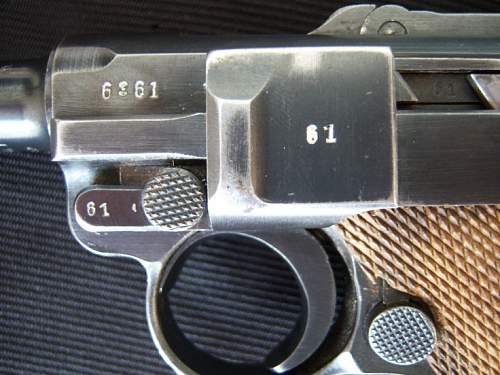 1939 P08 Luger added to collection