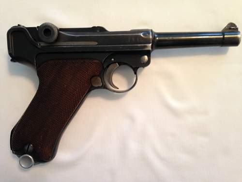 Need Help on 1917 P08 Luger