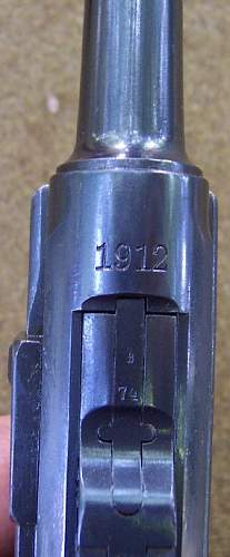 1912 Erfurt Luger