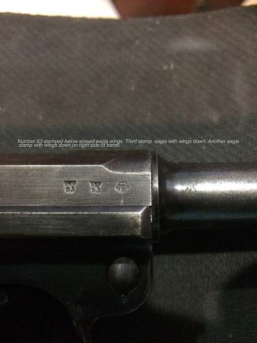 New to Forum Have 1938 S/42 P.08 Luger can't take pictures