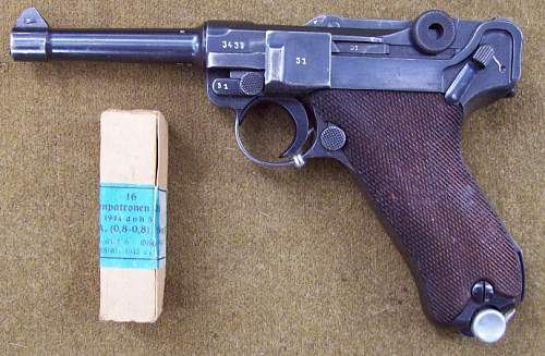 Mauser code (42) 1940 Luger