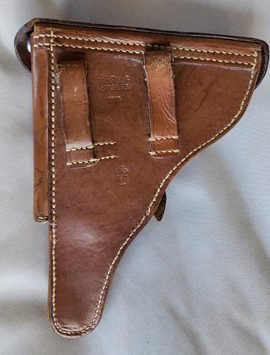 WWI Luger P08 Holster. RARE Maker?