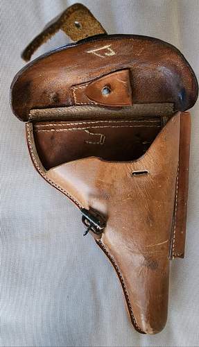 WWI Luger P08 Holster. RARE Maker?