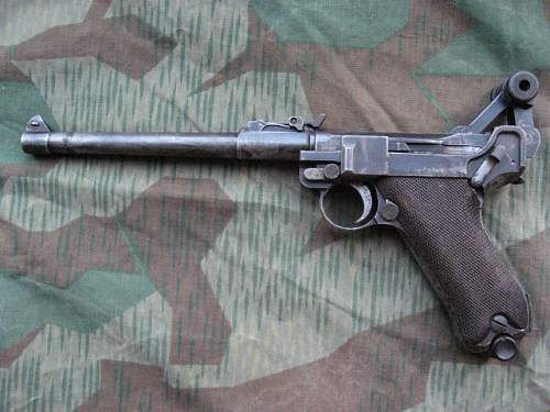 WW1 Artillery Luger