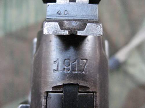 WW1 Artillery Luger