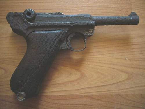 A relic Luger