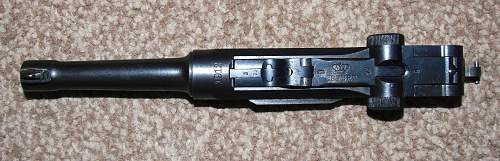 WW1 vetaran's battle-damaged Luger