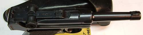 1934 Mauser K Date Luger