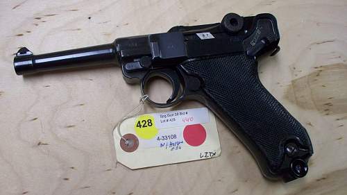 1941:42 code Mauser P.08